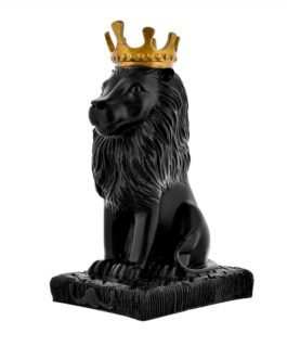 Royal Lion Animal Statue for Home Décor Showpiece for Gifting Decorative Sculpture for Living Room or Office