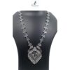 SAMIRA Handcrafted Necklace Jewellery Set with Ear Rings Oxidized Diamond Pendant 3 5 29