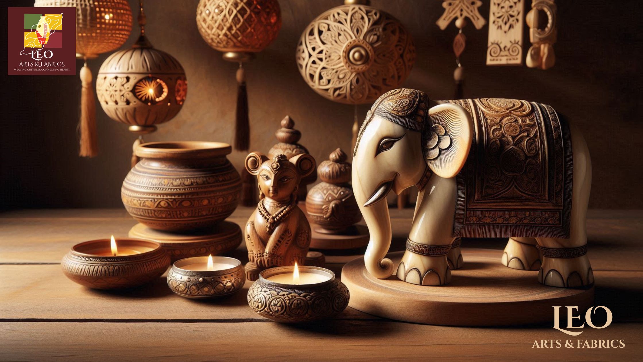 Find Premium Indian Handicrafts - Leo Arts and Fabrics by Ethnic Galaxy