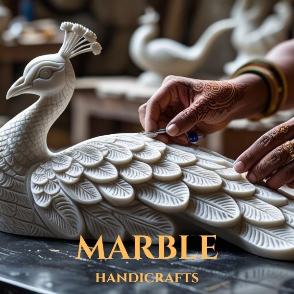 Premium Marble Range of Indian Handicrafts - Leo Arts and Fabrics by Ethnic Galaxy