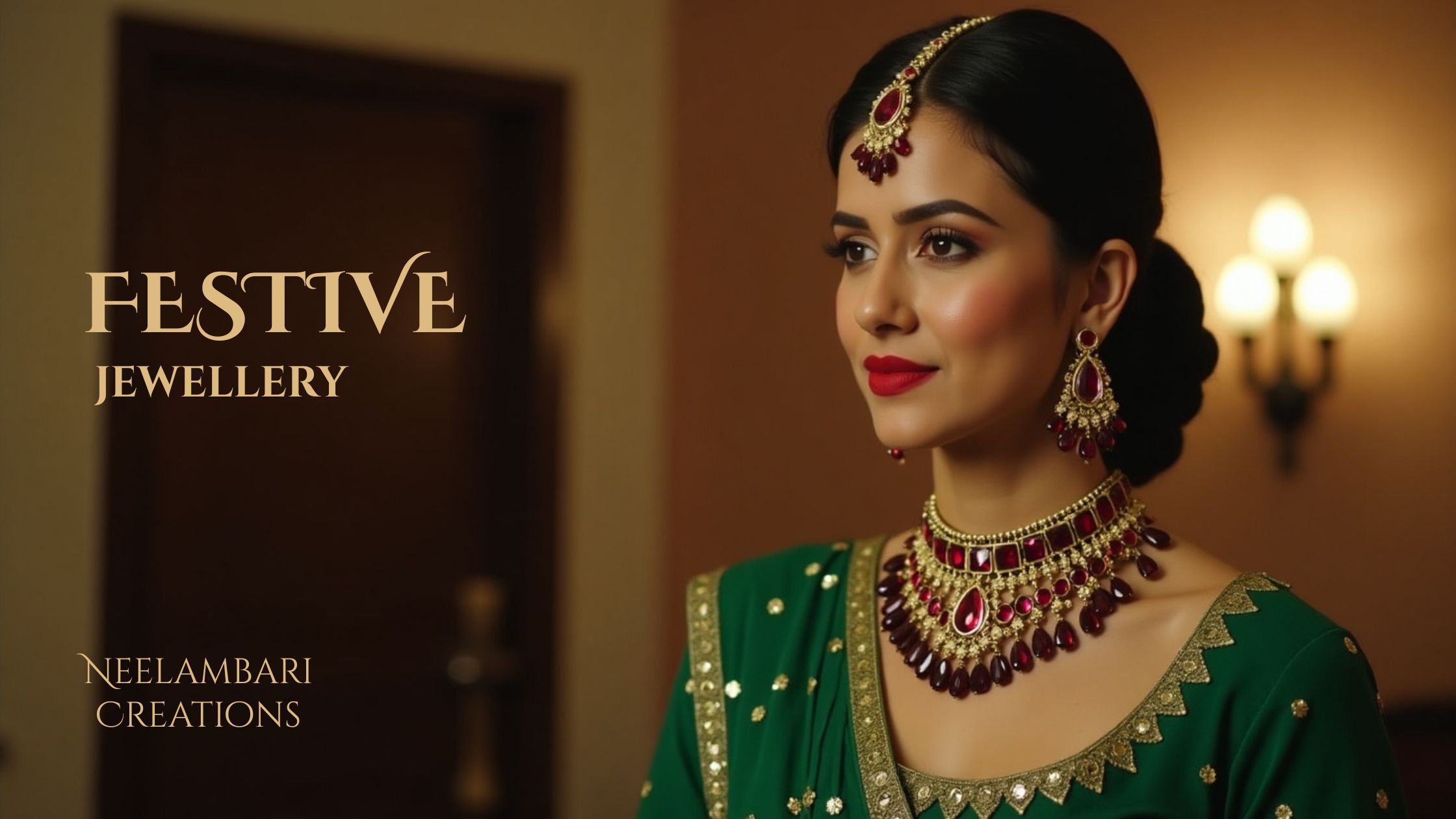 Radiant Festive Jewellery Sets from Neelambari Creations H1