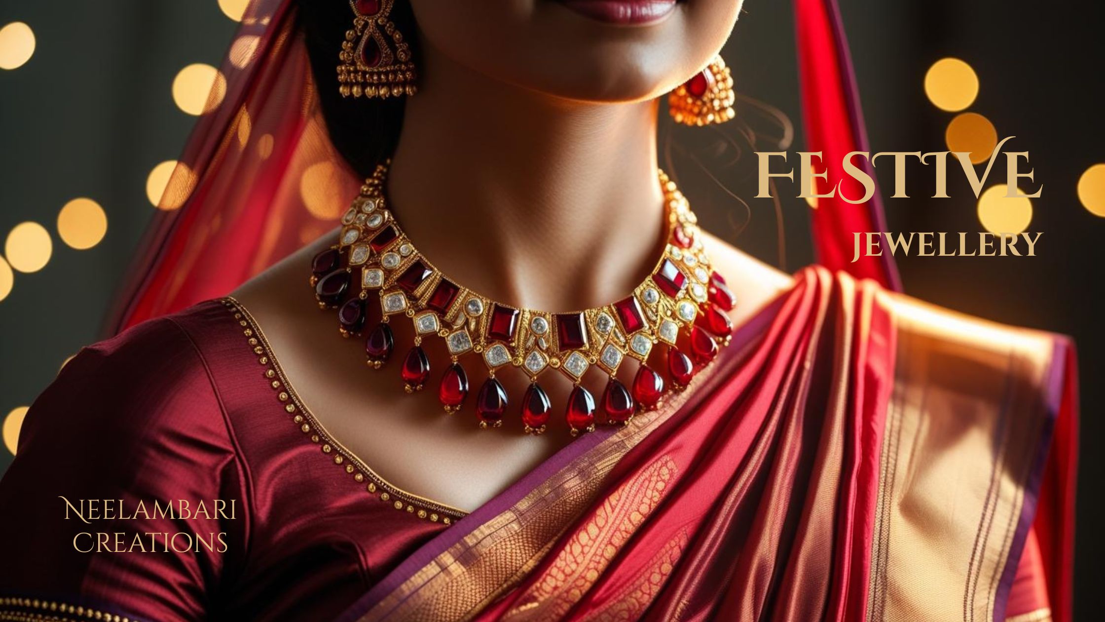 Radiant Festive Jewellery Sets from Neelambari Creations H2