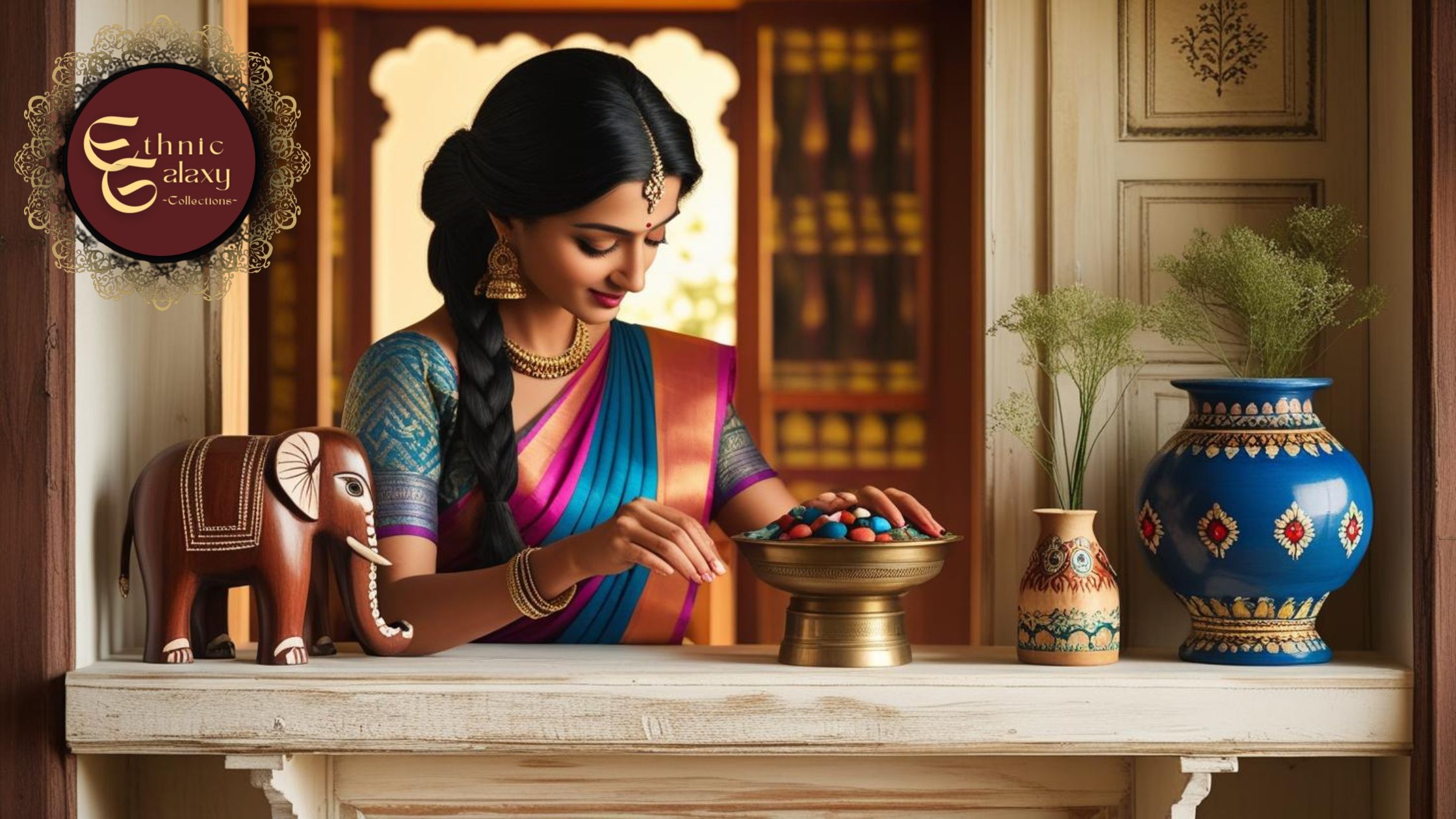 Ethnic Galaxy – Handcrafted Home Décor Items, brilliant range of branded wooden, marble, glass, metal & resin items, leo arts and fabrics