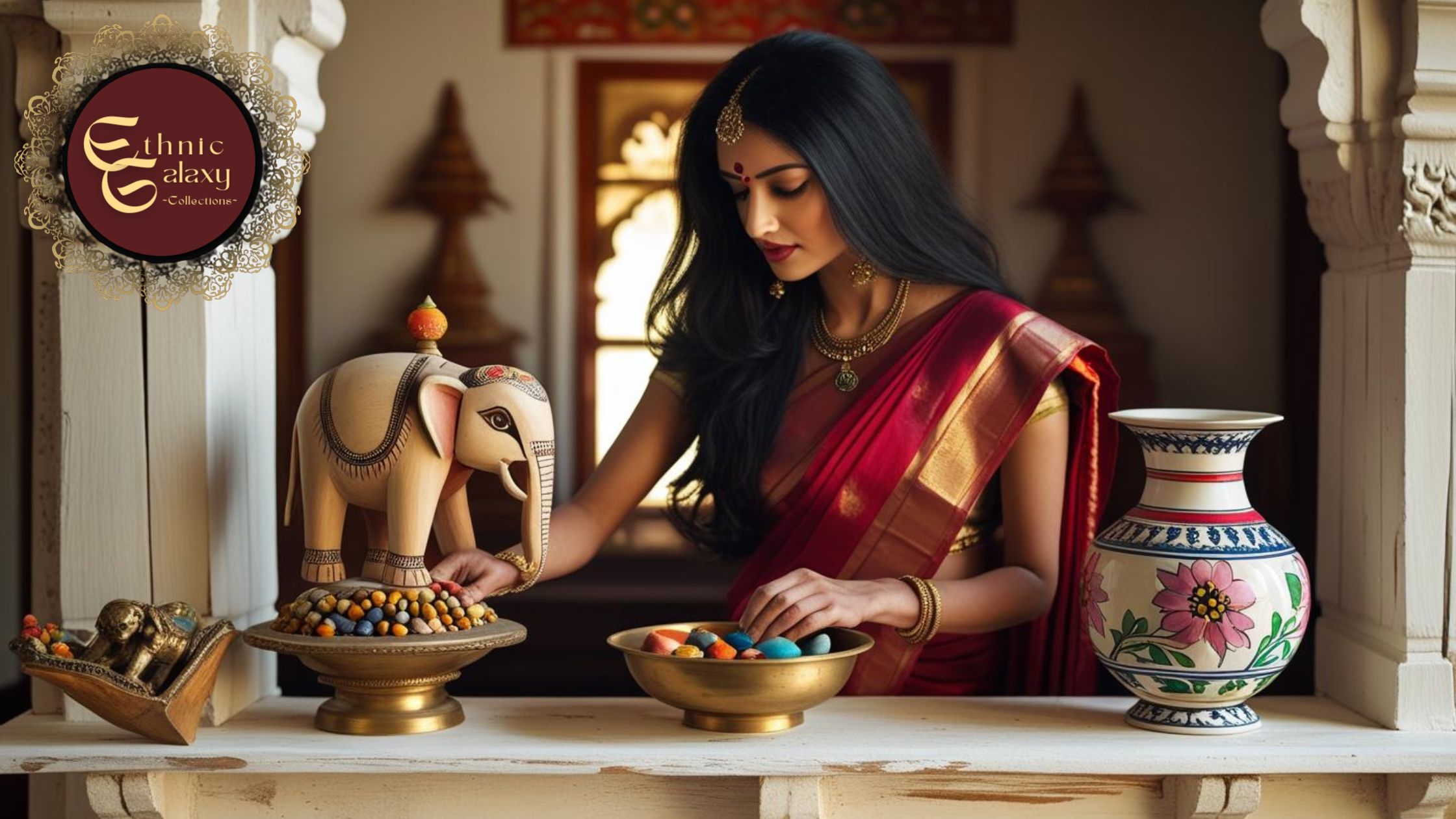 Ethnic Galaxy – Handcrafted Home Décor Items, brilliant range of branded wooden, marble, glass, metal & resin items, leo arts and fabrics